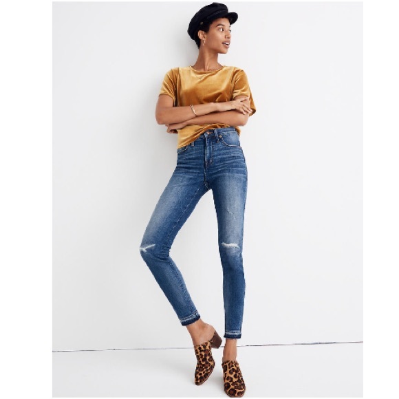 Madewell Denim - Madewell high rise skinny jeans